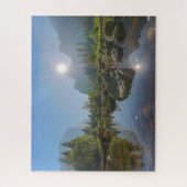 山 El Capitan Yosemite Park （カリフォルニア） ジグソーパズル (縦)