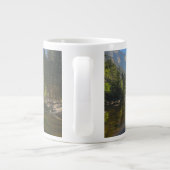 山 El Capitan Yosemite Park （カリフォルニア） ジャンボコーヒーマグカップ (裏面)
