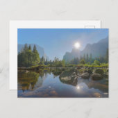 山 El Capitan Yosemite Park （カリフォルニア） ポストカード (正面/裏面)