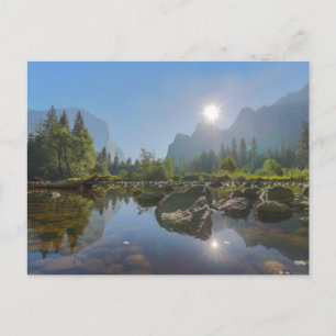 山 El Capitan Yosemite Park (カリフォルニア) ポストカード
