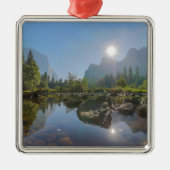 山 El Capitan Yosemite Park (カリフォルニア) メタルオーナメント (正面)