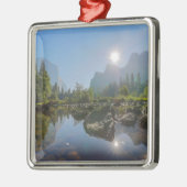 山 El Capitan Yosemite Park (カリフォルニア) メタルオーナメント (左)