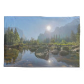 山 El Capitan Yosemite Park （カリフォルニア） 枕カバー (裏面)