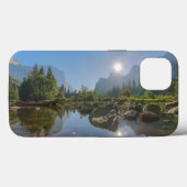 山 El Capitan Yosemite Park （カリフォルニア） Case-Mate iPhoneケース (裏面 (横))