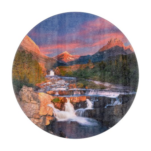 山 | Glacier National Park, Montana カッティングボード (正面)