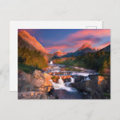 山 | Glacier National Park, Montana ポストカード (正面/裏面)