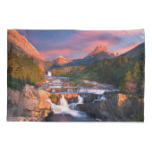 山 | Glacier National Park, Montana 枕カバー (裏面)