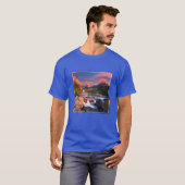 山 | Glacier National Park, Montana Tシャツ (正面フル)