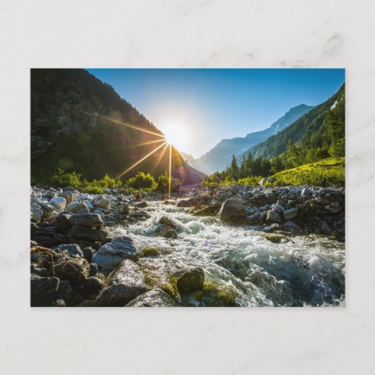 山 | Hohe Tauern National Park，オーストリア ポストカード (正面)