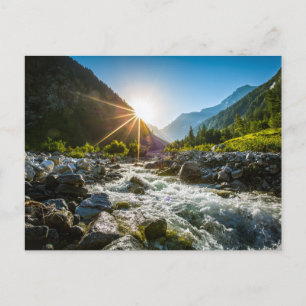 山   Hohe Tauern National Park，オーストリア ポストカード