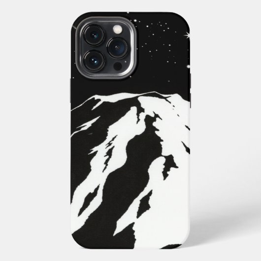 山 iPhoneケース (裏面)