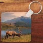 山 | Jacques Mountain Range Alberta Canada キーホルダー (裏面)