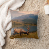 山 | Jacques Mountain Range Alberta Canada クッション (ブランケット)