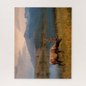 山 | Jacques Mountain Range Alberta Canada ジグソーパズル (縦)