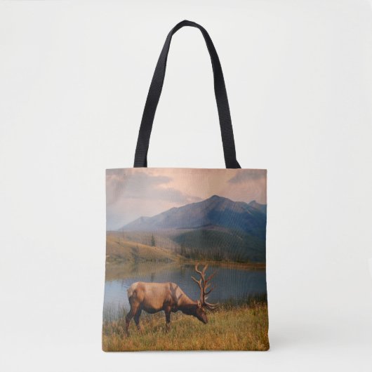 山 | Jacques Mountain Range Alberta Canada トートバッグ (正面)