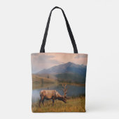 山 | Jacques Mountain Range Alberta Canada トートバッグ (裏面)
