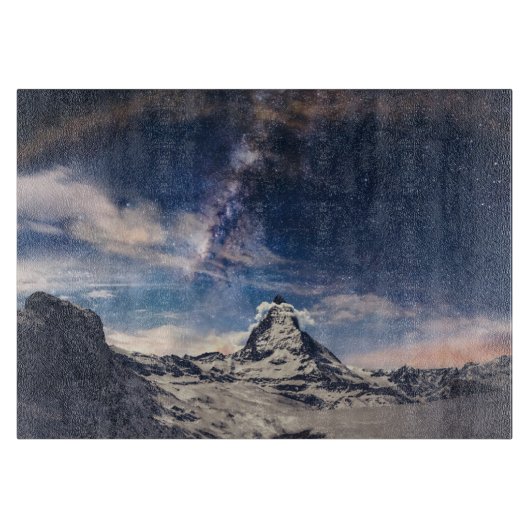 山 | Matterhorn Zermattスイス カッティングボード (正面)