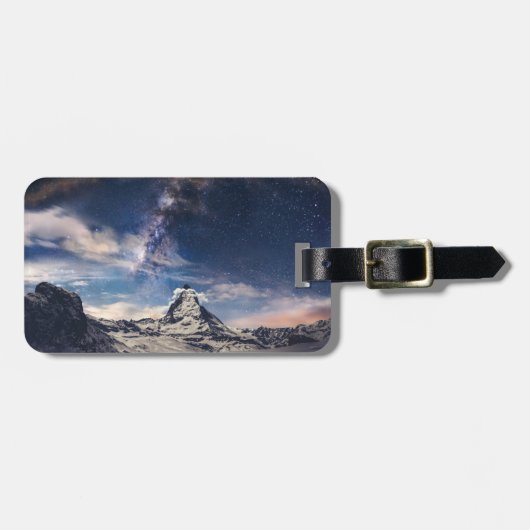 山 | Matterhorn Zermattスイス ラゲッジタグ (正面横)