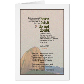 山- Matthewの21:21に言って下さい