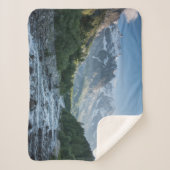 山 Mont Blanc Massif，イタリア シェルパブランケット (正面)