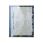 山 Mont Blanc Massif，イタリア ノートパッド (回転)