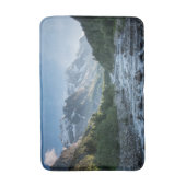 山 Mont Blanc Massif，イタリア バスマット (正面縦)