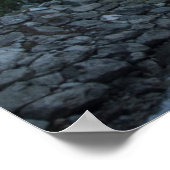 山 Mont Blanc Massif，イタリア ポスター (角)