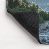 山 Mont Blanc Massif,イタリア マウスパッド (コーナー)