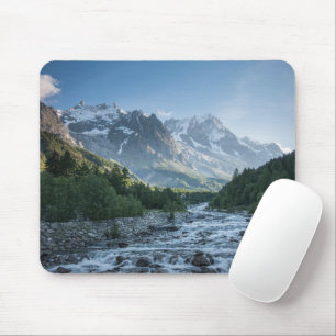 山 Mont Blanc Massif，イタリア マウスパッド