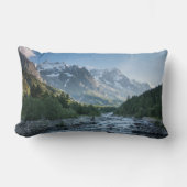 山 Mont Blanc Massif，イタリア ランバークッション (正面)