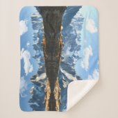 山 Mont Blanc Massif,フランス シェルパブランケット (正面)