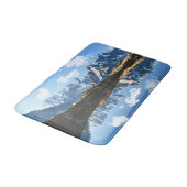 山 Mont Blanc Massif，フランス バスマット (アングル)