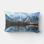 山 Mont Blanc Massif，フランス ランバークッション (裏面)