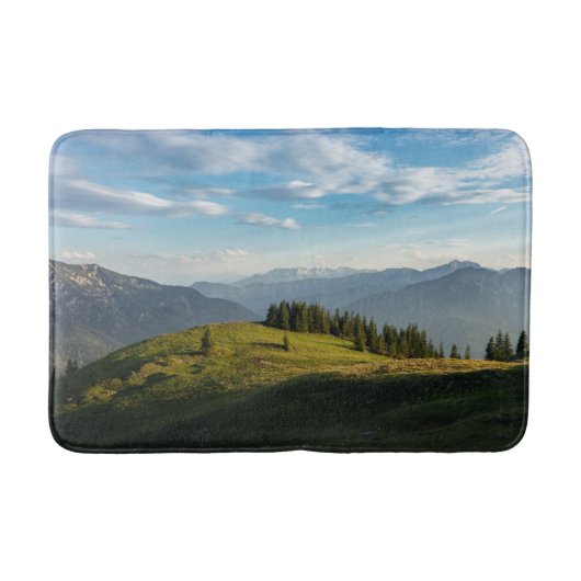 山 | Spitzingsee湖,スイスアルプス バスマット (正面)