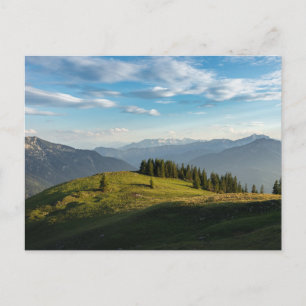 山 Spitzingsee湖,スイスアルプス ポストカード