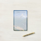 山 | The Matterhorn, Zermatt, Swiss Alps ポストイット (デスク上)
