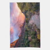 山 | The Watchman Zion Nathional Park Utah キッチンタオル (縦)