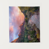 山 | The Watchman Zion Nathional Park Utah タペストリー (正面)