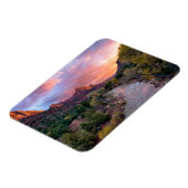 山 | The Watchman Zion Nathional Park Utah マグネット (左側)