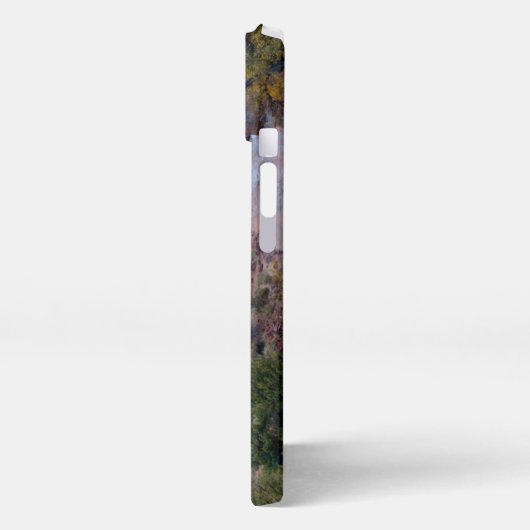 山 | The Watchman Zion Nathional Park Utah iPhoneケース (左側面)