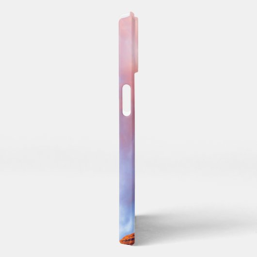 山 | The Watchman Zion Nathional Park Utah iPhoneケース (右側面)