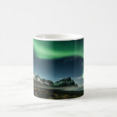 山 | Vestrahorn Mountain，アイスランド コーヒーマグカップ (中央)
