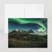 山 | Vestrahorn Mountain,アイスランド ポストカード (正面/裏面)