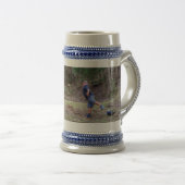 山AMsのマグの下の2013投球- CV ビールジョッキ (正面右)