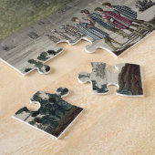 山Chimborazo、「Le Costume Ancienからのエクアドル、 ジグソーパズル (側面)