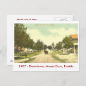 山Dora、FL -都心の- 1907年 ポストカード (正面/裏面)