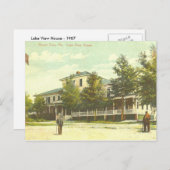 山DORA, FL - Lake View House - 1907 ポストカード (正面/裏面)