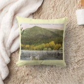 山Equinox、マンチェスター、バーモントヴィンテージ クッション (ブランケット)