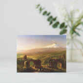 山Etna from Taormina, Volucemants Restaures ポストカード (スタンド正面)