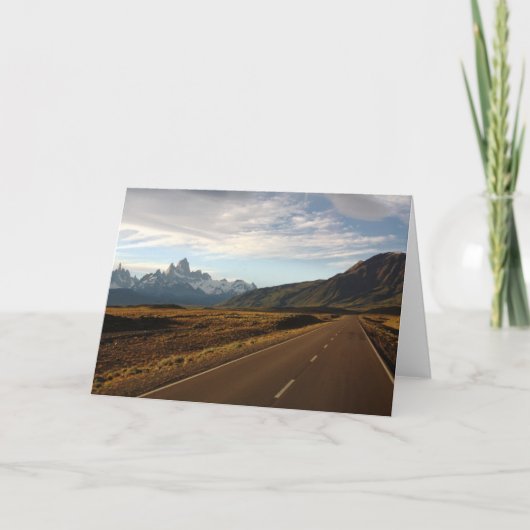 山Fitzローイおよび山Cerro Torre カード (正面)